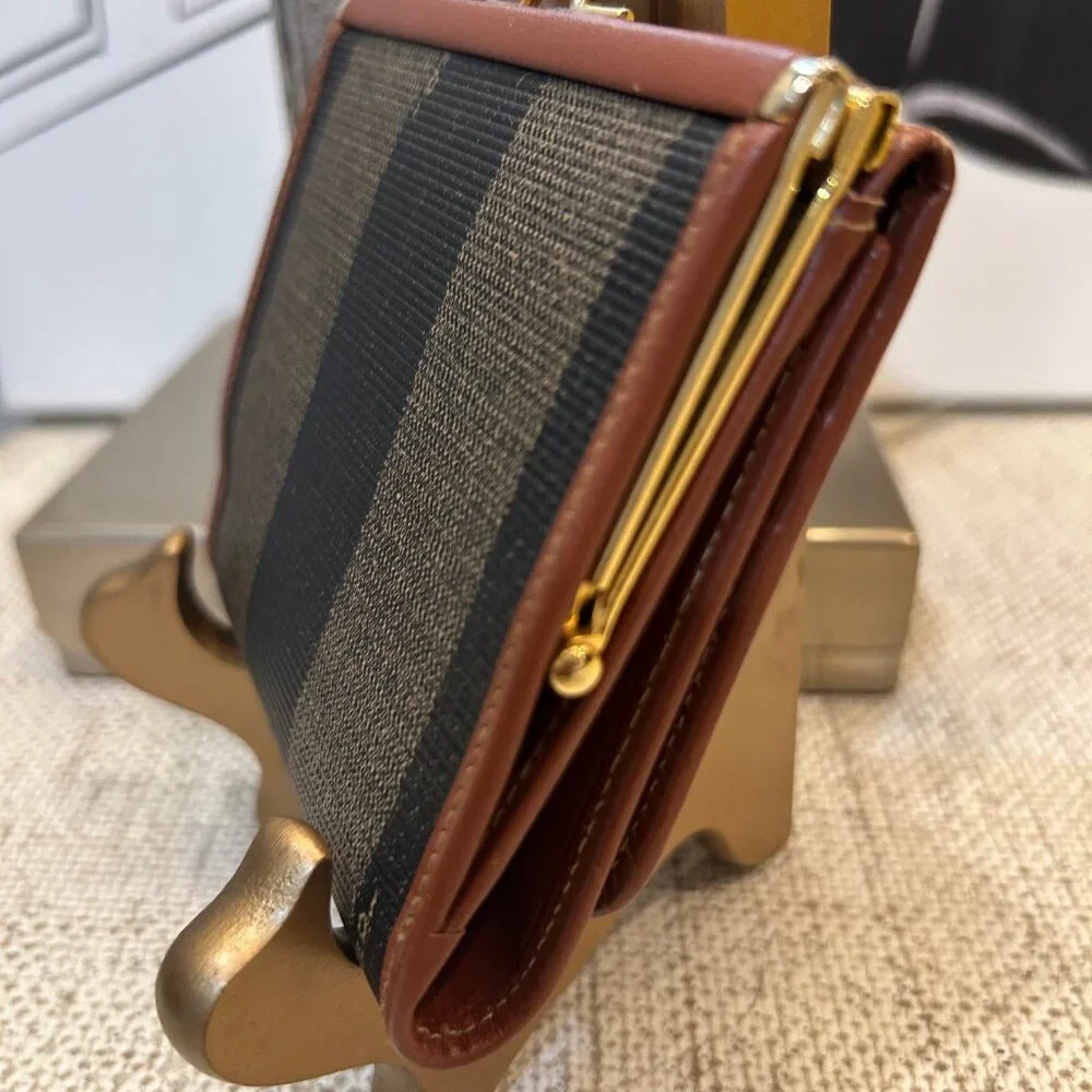 Vintage Fendi Zucca Bifold Wallet - Picture 9 of 13